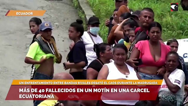 Más de 40 fallecidos en un motín en una carcel ecuatoriana