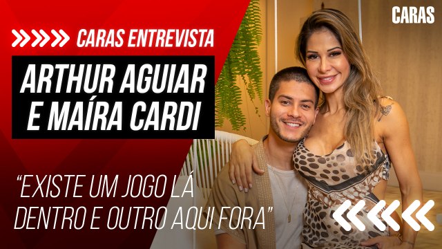 ARTHUR AGUIAR E MAÍRA CARDI: COMO A PARCERIA DO CASAL FEZ PARTE DO JOGO E DA VITÓRIA DO ATOR (2022)