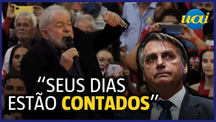 Lula diz que Bolsonaro tem 'Medo de perder e ser preso'