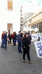 Protesta por adicionales - Hacienda y Minería