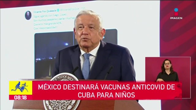 México comprará a Cuba vacuna contra Covid para aplicarla a niños