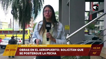 Obras en el aeropuerto: solicitan que se postergue la fecha
