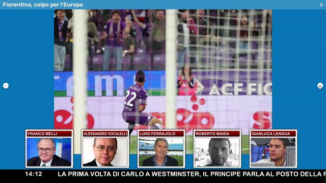 La Roma delude a Firenze ▷ Ieri sera si è intravisto il pericolo per la finale di Conference