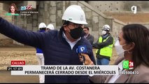 Costa Verde Callao: Avenida Costanera estará cerrada durante dos meses por obra