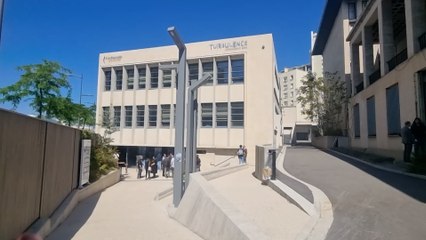 Turbulence: un bâtiment dédié aux études d’art à l’Université d'Aix-Marseille