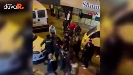 Esenler'de bekçilerle mahalleli arasında kimlik sorma kavgası