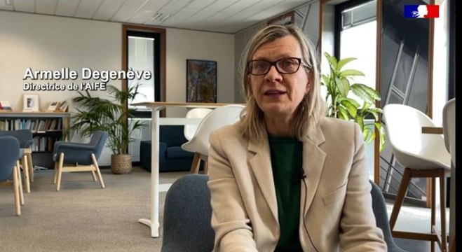 Présentation du rapport d'activité 2021 de l'AIFE par Armelle Degenève