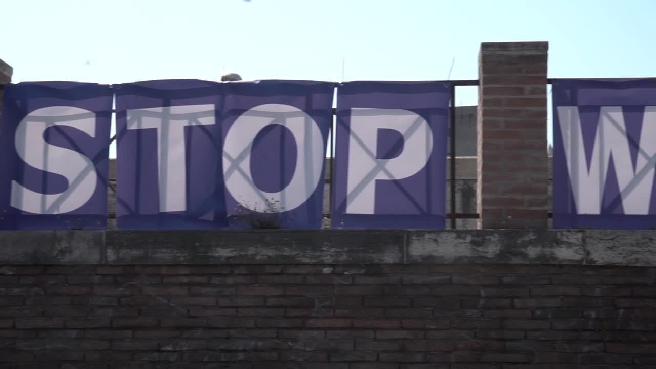 "No alla guerra": la marcia per la pace della Comunita' di Sant'Egidio