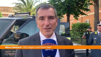 Santucci "Con il nuovo Defender rinnoviamo l'impegno con la Gdf"