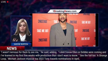 'Everybody makes such a big deal': Tony-nominated Jesse Williams talks being nude on Broadway - 1bre