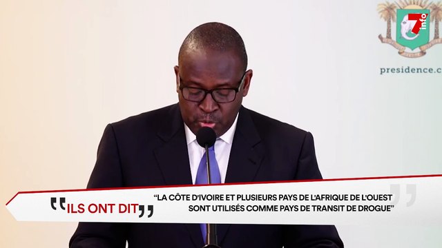 Fidèle Sarassoro (secrétaire CNS) : La Côte d'Ivoire est utilisée comme pays transit de drogue .