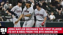 Josh Naylor Explodes with 8 RBIs from the 8th Inning on in Win Over the White Sox