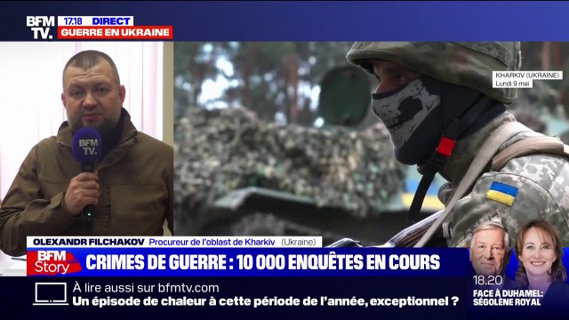 Crimes de guerre en Ukraine: Il y a 10.000 enquêtes en cours , annonce le procureur de la région de Kharkiv