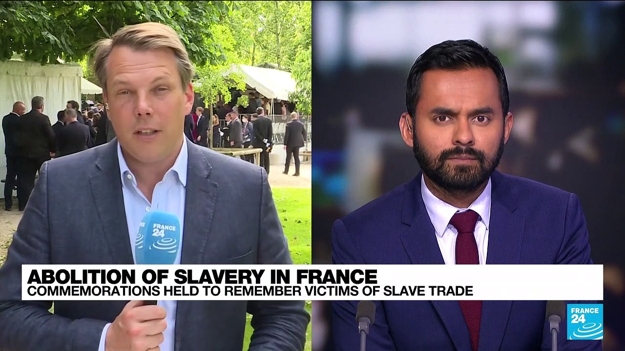 France commemorates the abolition of slavery