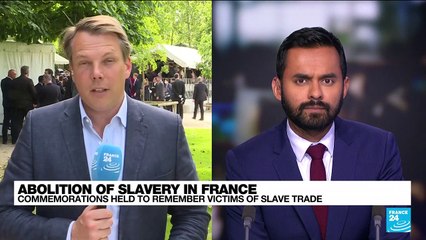 France commemorates the abolition of slavery