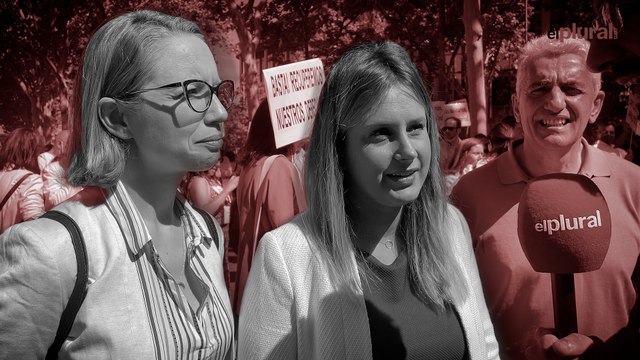 Carolina Alonso y Alejandra Jacinto cargan junto a los sanitarios contra las políticas de Ayuso: No se lo merecen