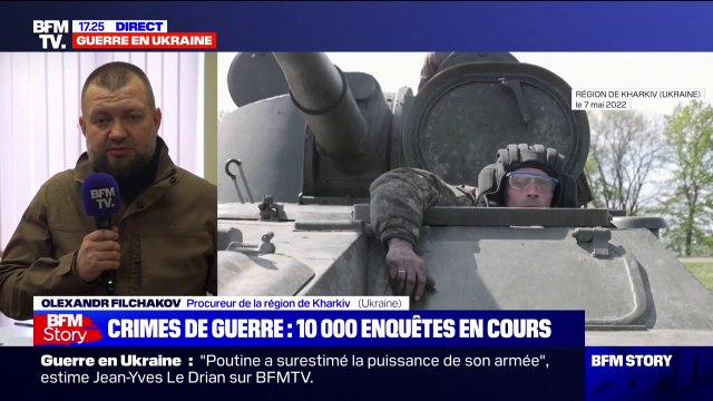 Olexandr Filchakov, procureur de la région de Kharkiv: Les responsables répondront pour ces crimes de guerre
