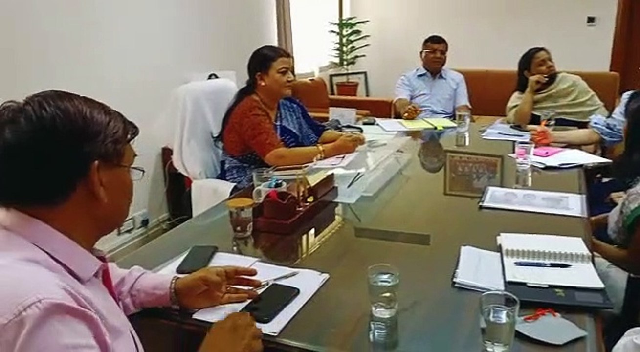 महिला एवं बाल विकास मंत्री से चिल्ड्रन इन्वेस्टमेंट फंड फाउंडेशन अंतरराष्ट्रीय फिलैंथरोपी संस्था की CEO ने मुलाकात की