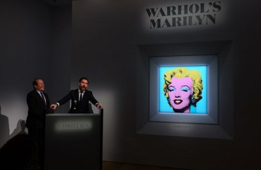 Andy Warhol's iconic silkscreen of Marilyn Monroe sold for $195 million