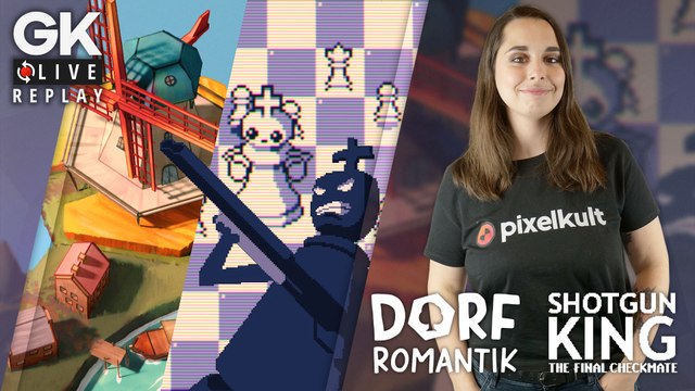 [GK Live Replay] SHOTGUN KING (démo) et DORFROMANTIK : Luma bouge de case en case