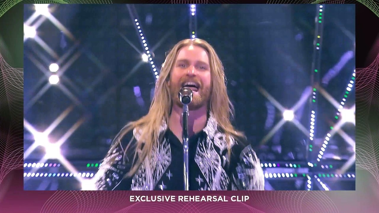 Sam Ryder répète "Space Man" pour l'Eurovision 2022