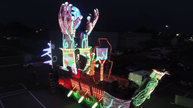 Carnaval Cholet System'D 2022 Essais lumières