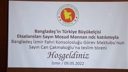 Bangladeş'in İzmir fahri konsolosu Can Çakmakoğlu oldu