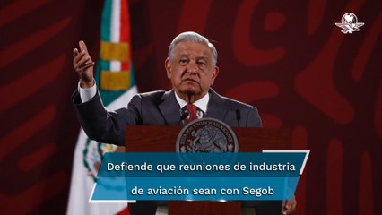"Es maniobra de técnicos corruptos echados a perder": AMLO descarta replantear espacio aéreo