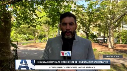 Segunda audiencia al expresidente de Honduras por narcotráfico - 10May - Ahora