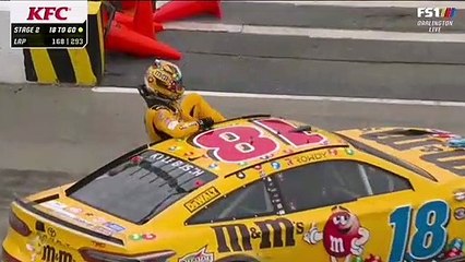 Nascar Cup Series 2022 Darlington Keselowski Busch Collision Stop Car Stand