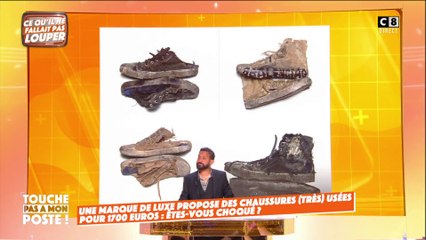 Des chaussures "usées" vendues à 1 700 euros par une grande marque de luxe