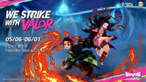 Arena of Valor Tanjiro and Nezuko are arriving soon!