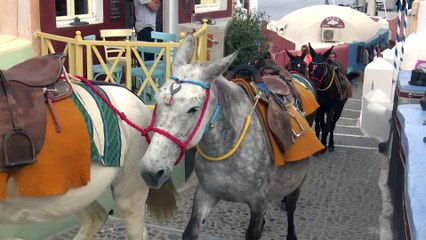 La isla griega de Santorini se prepara para una nueva temporada de turismo masivo