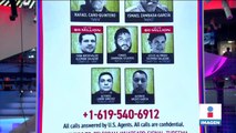 La DEA ofrece 45 mdd por integrantes del Cártel de Sinaloa