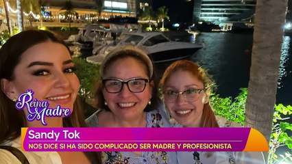 Así celebra Sandy Tok el día de las madres