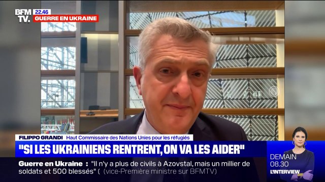 Filippo Grandi (HCR) à propos du retour des Ukrainiens ayant fui la guerre: Nous allons les aider au maximum