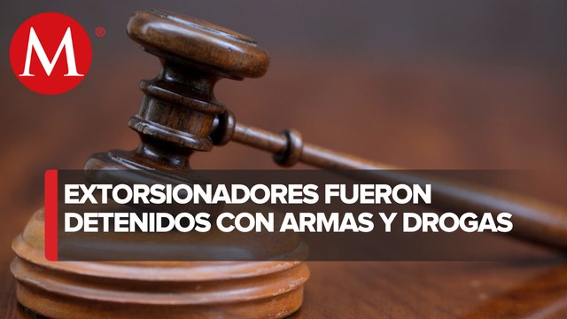 Sentencian a 17 y 20 años de cárcel a extorsionadores detenidos en CdMx