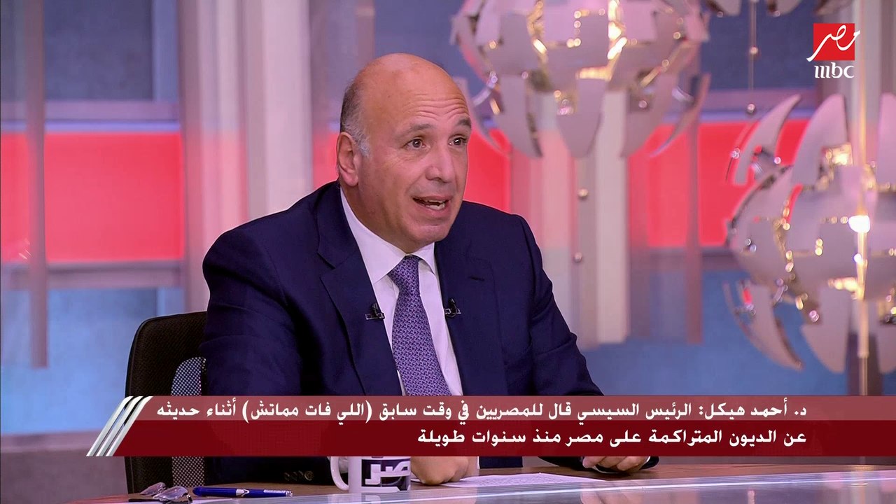 د.أحمد هيكل يشخص واقع الاقتصاد المصري ومدى تأثره بالأزمة الاقتصادية العالمية حاليا