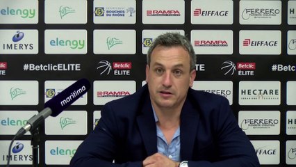 Au micro maritima: Rémi Giuitta après la victoire de Fos contre Roanneis