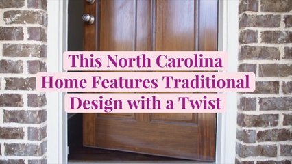 This North Carolina Home Features Traditional Design with a Twist
