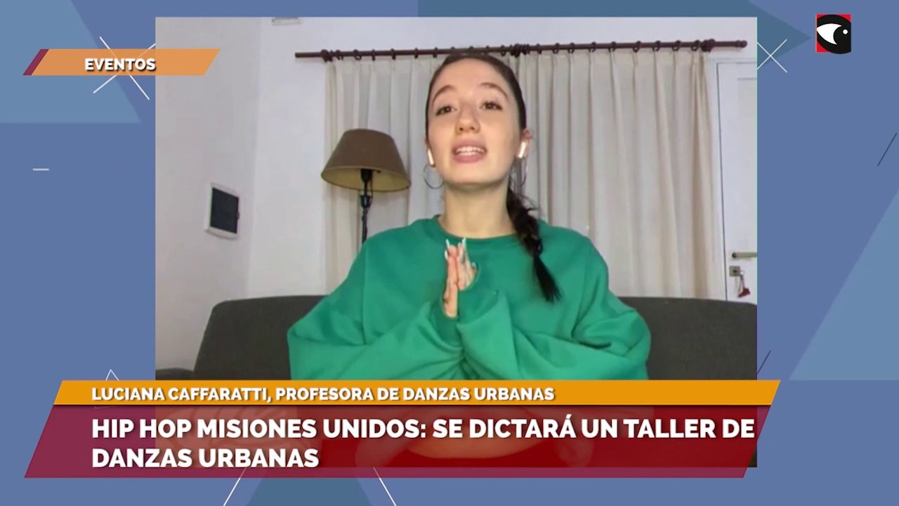 Hip Hop Misiones Unidos: se dictará un taller de danzas urbanas