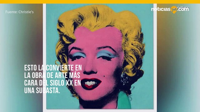 Retrato de Warhol de Marilyn Monroe alcanza récord de 195 millones de dólares