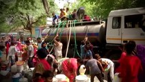 Dangerous heat wave brings water shortages and power outages to India