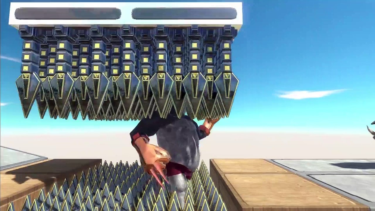 Stuck Spike Floor Trap - Animal Revolt Battle S...