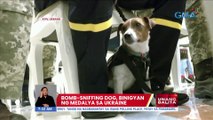 Bomb-sniffing dog, binigyan ng medalya sa Ukraine | UB