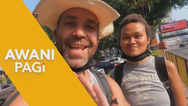 AWANI Pagi: Demi alam sekitar - Sanggup jalan kaki dari KL ke Langkawi