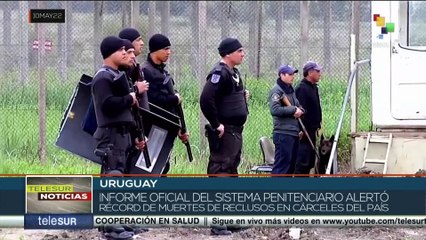 Uruguay registra cifra récord de muertes de reclusos en medio de crisis carcelaria