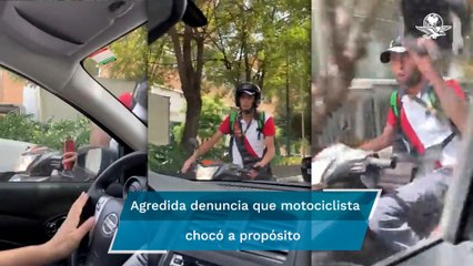 "Mami, tengo miedo"; captan en video agresión de presunto repartidor en Polanco