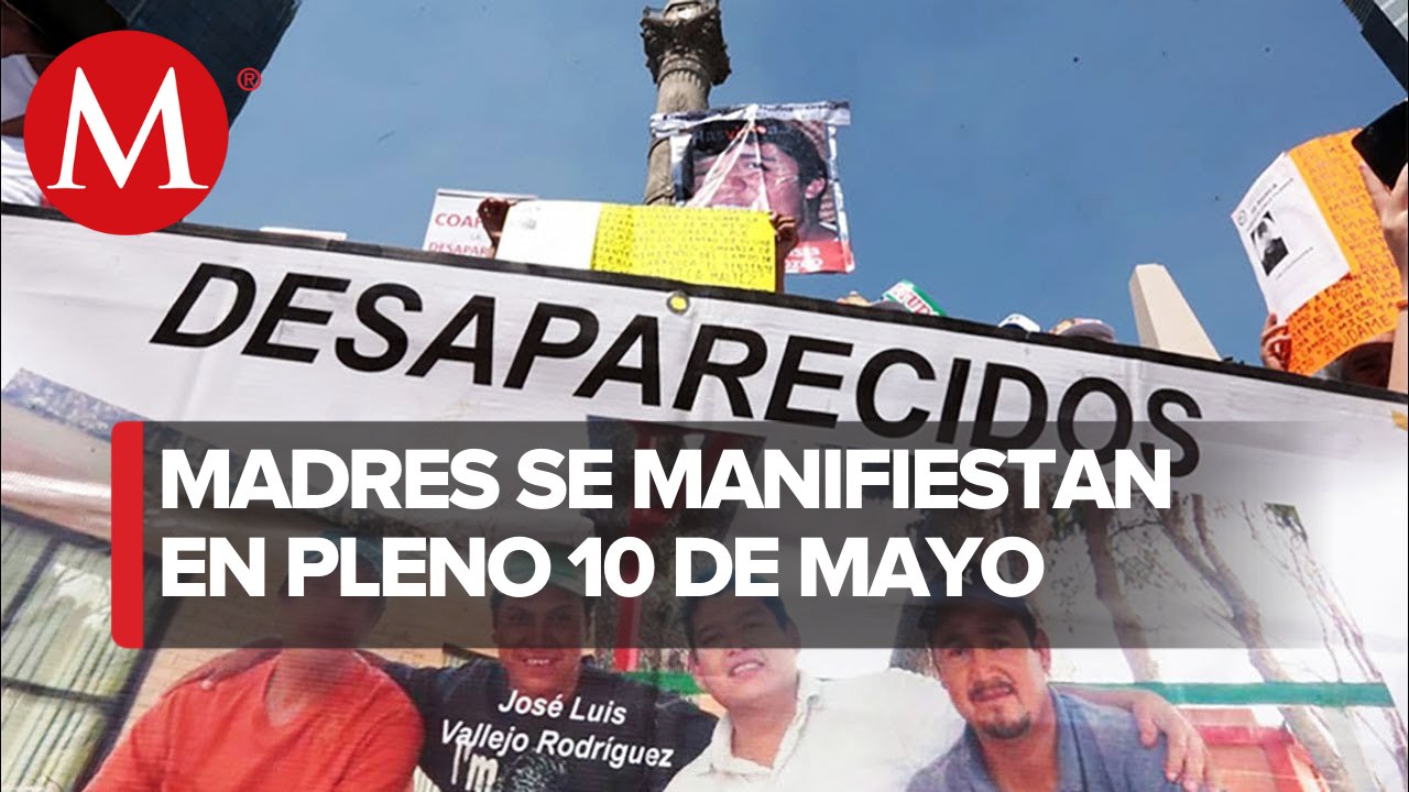 Con marcha, madres buscadoras exigen encontrar a sus hijos este 10 de mayo