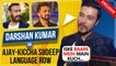 Darshan Kumar's NO COMMENTS On Ajay Devgn-Kiccha Sudeep Controversy,Wins Award For The Kashmir Files